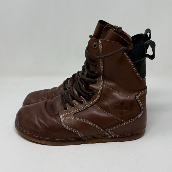 Otz Troop Chukka Boots Mens 9 Brown Leather Minimalist Hipster Water Resistant main image 4